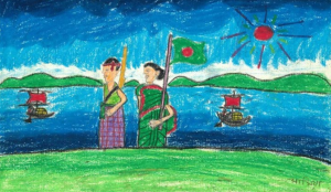 বিজয় দিবসের আঁকা ছবি