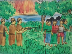 বিজয় দিবসের আঁকা ছবি