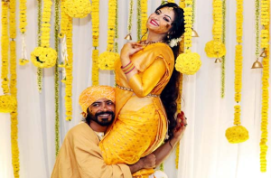 পরীমনি ও রাজের গায়ে হলুদ