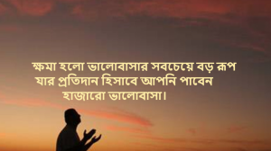 ক্ষমা নিয়ে স্ট্যাটাস, উক্তি