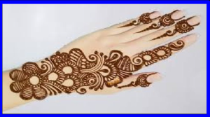 ঈদ মোবারক মেহেদি ডিজাইন