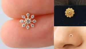 মেয়েদের নাকফুলের ডিজাইন