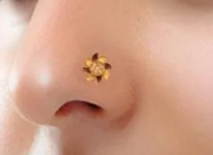 মেয়েদের নাকফুলের ডিজাইন