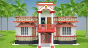 চার রুমের বাড়ির ছবি