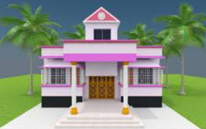 চার রুমের বাড়ির ছবি