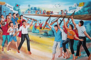 মুক্তিযুদ্ধের আঁকা ছবি