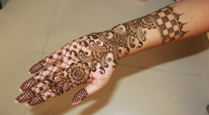 বিয়ের হাতের মেহেদি ডিজাইন