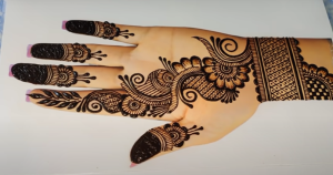 বিয়ের হাতের মেহেদি ডিজাইন