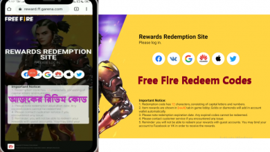 Free Fire Redeem Codes Today