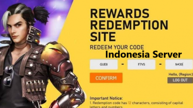 Free Fire Radium Code Indonesia Server